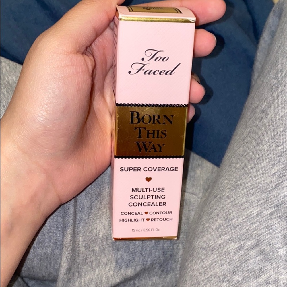 Two faced super coverage concealer.